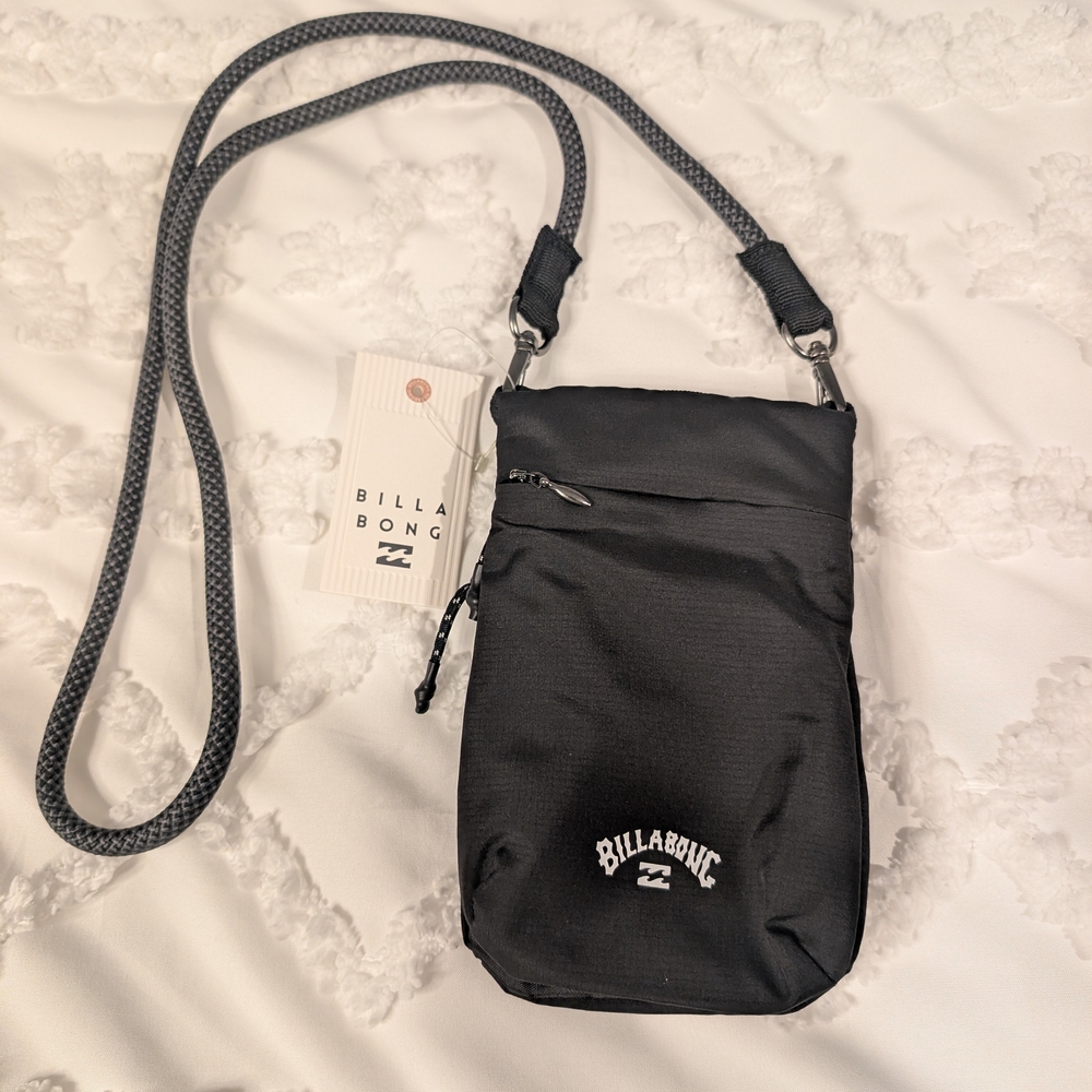Billabong Black Cross Body Bag NWT